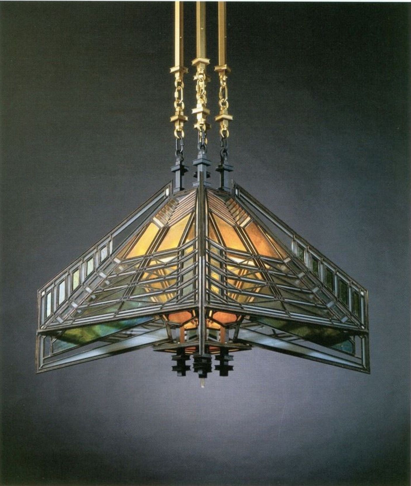 Frank lloyd wright chandelier 7