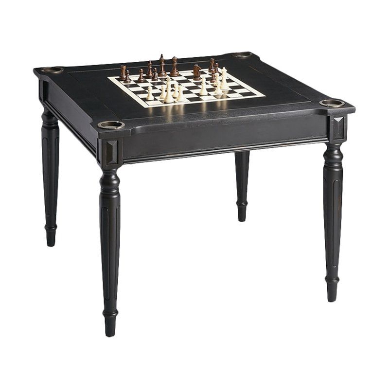 Black Licorice Multi-Game Card Table