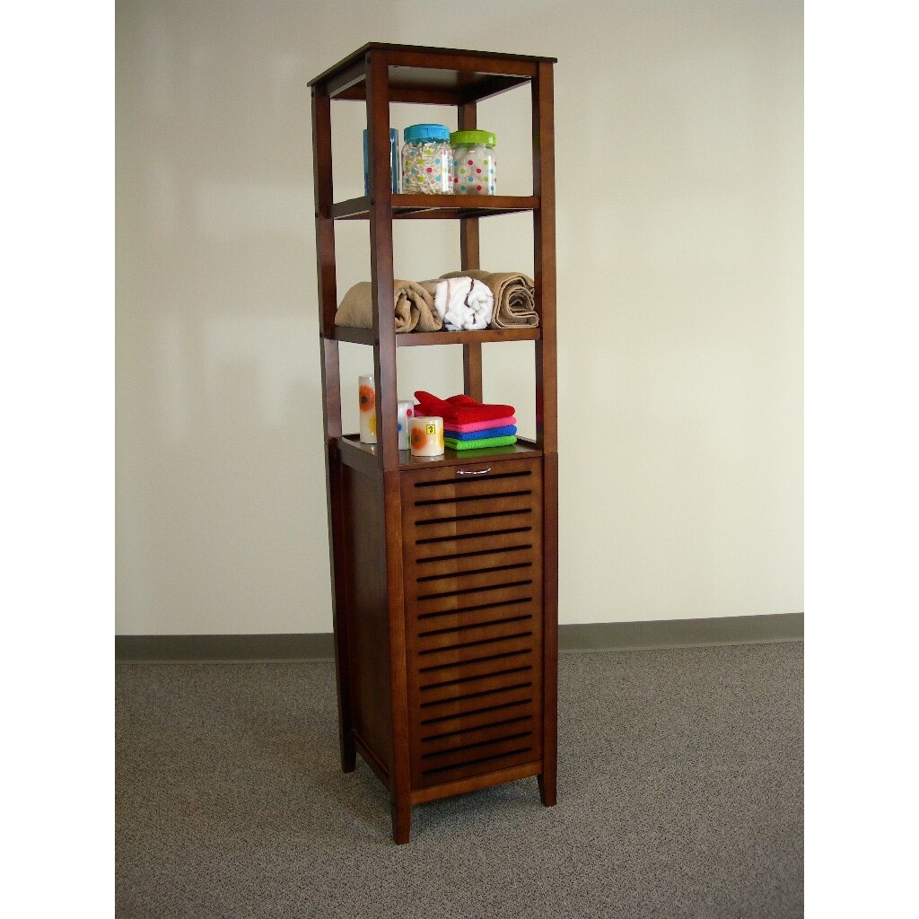 Spa Bath Tower with Hamper