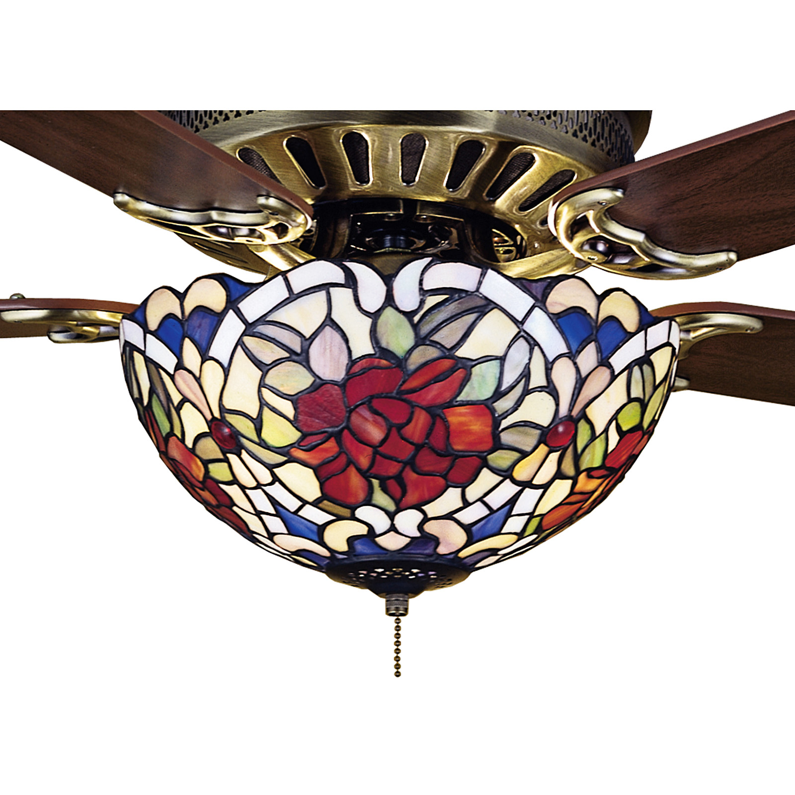 Tiffany Renaissance 3 Light Ceiling Fan Light