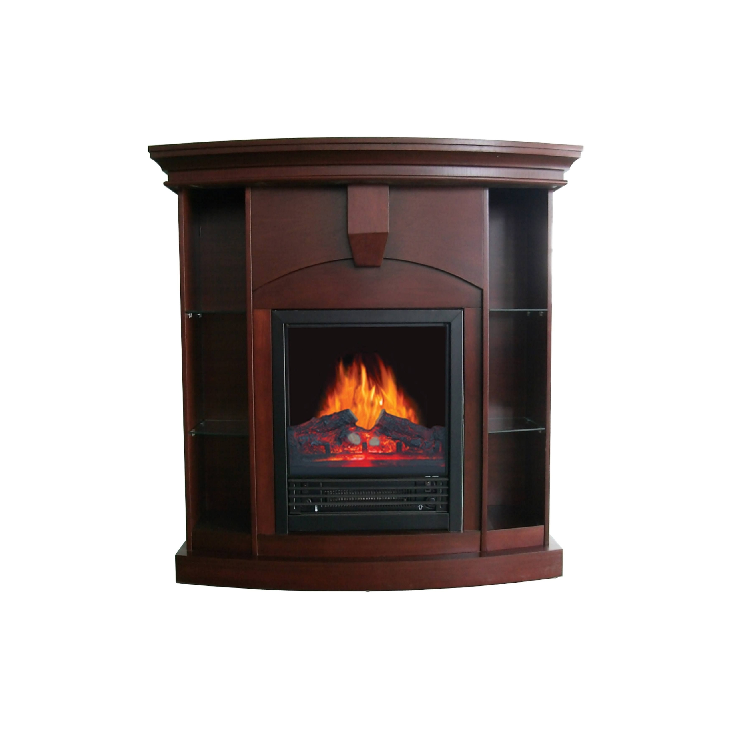 Wessex Corner Curio Electric Fireplace