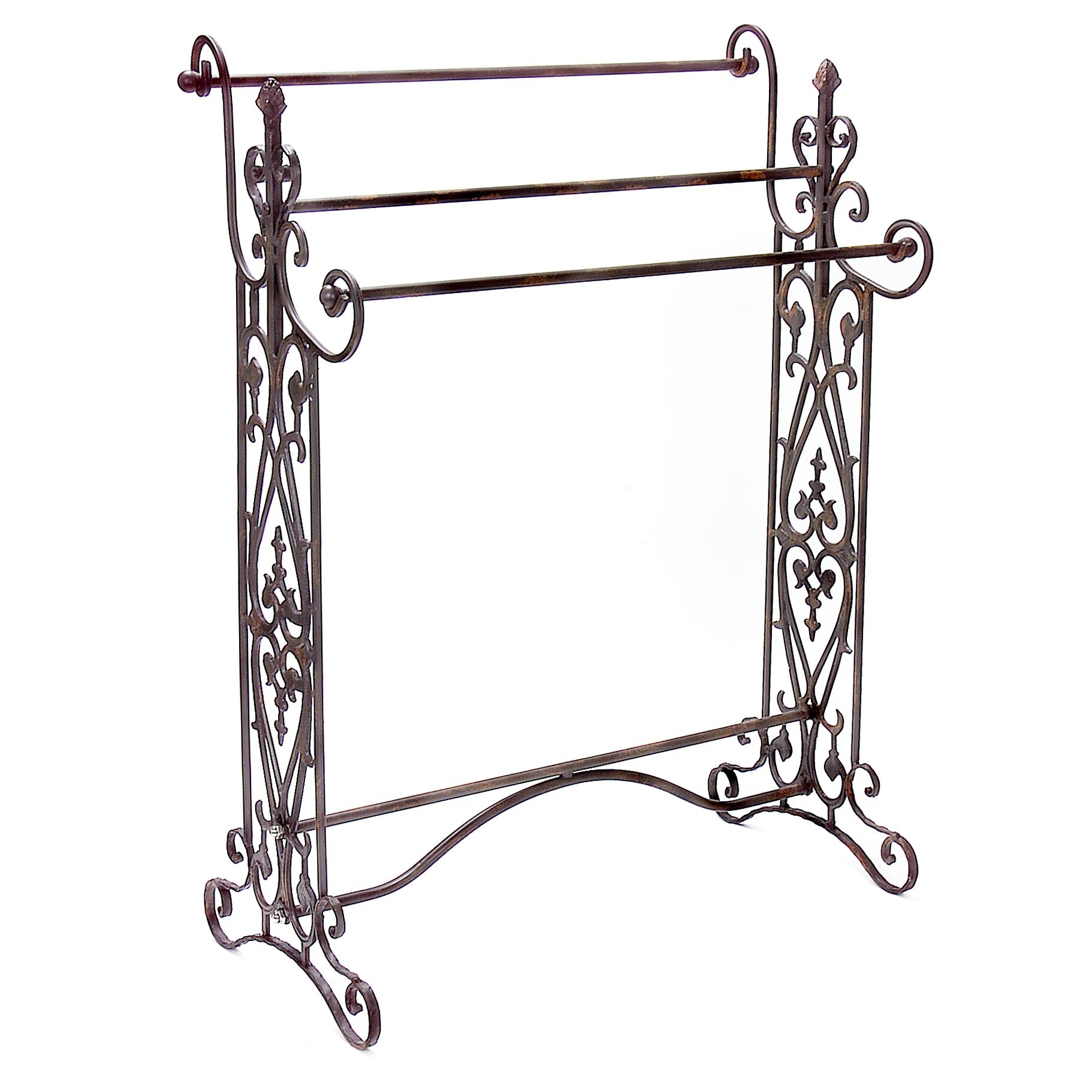 Iron Quilt Rack