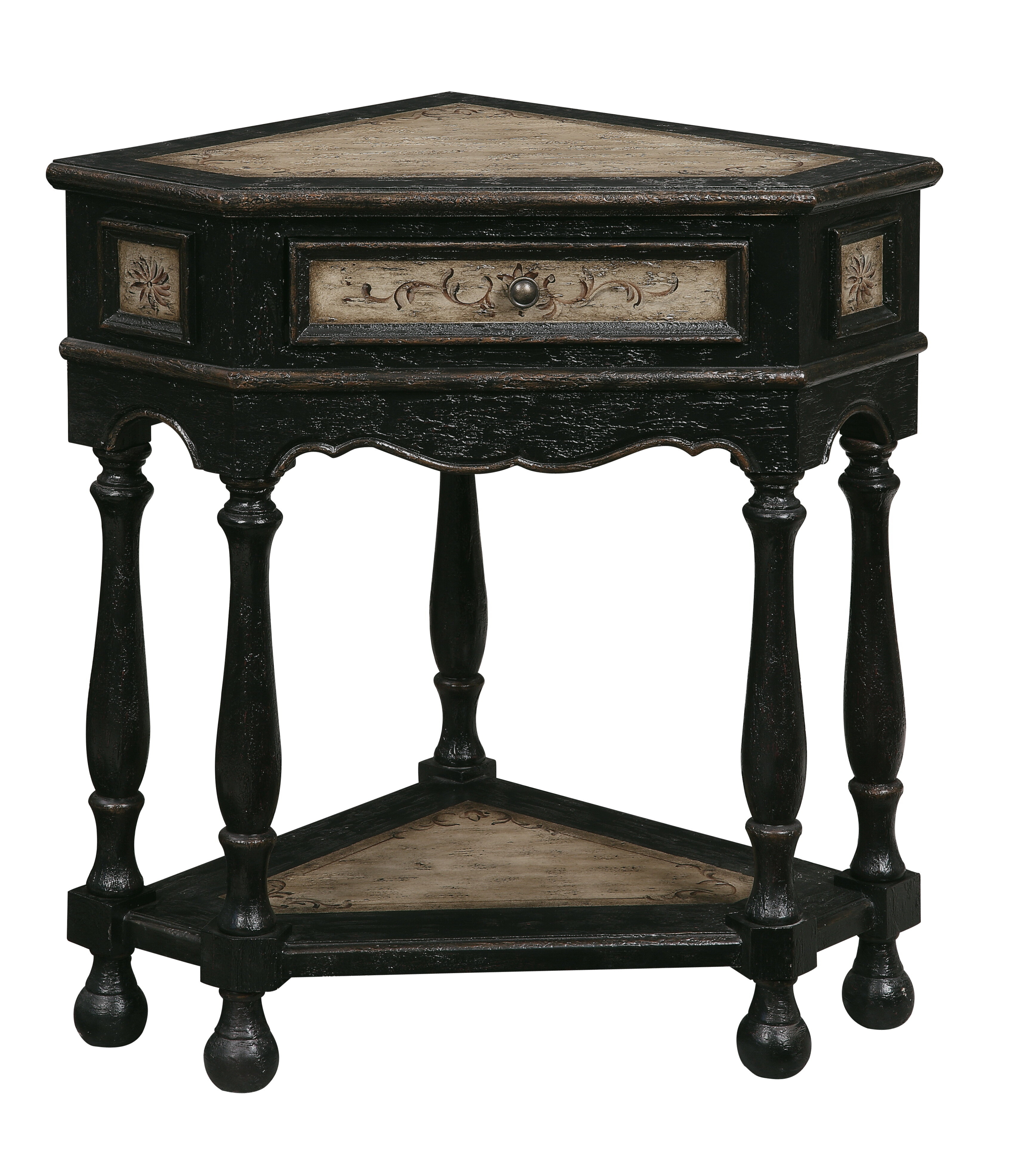 1 Drawer Corner Cabinet