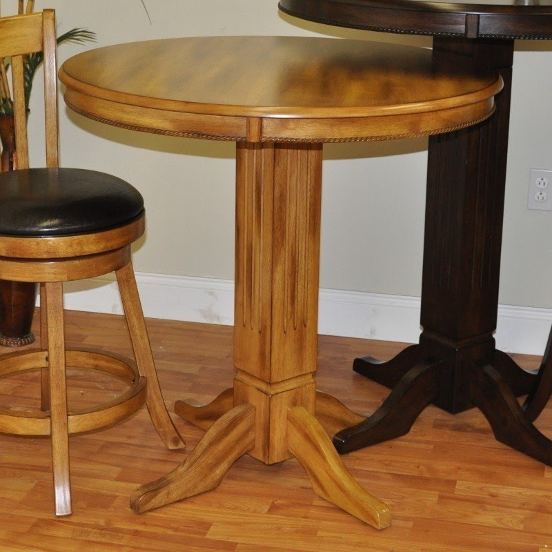 Adjustable Height Pub Table
