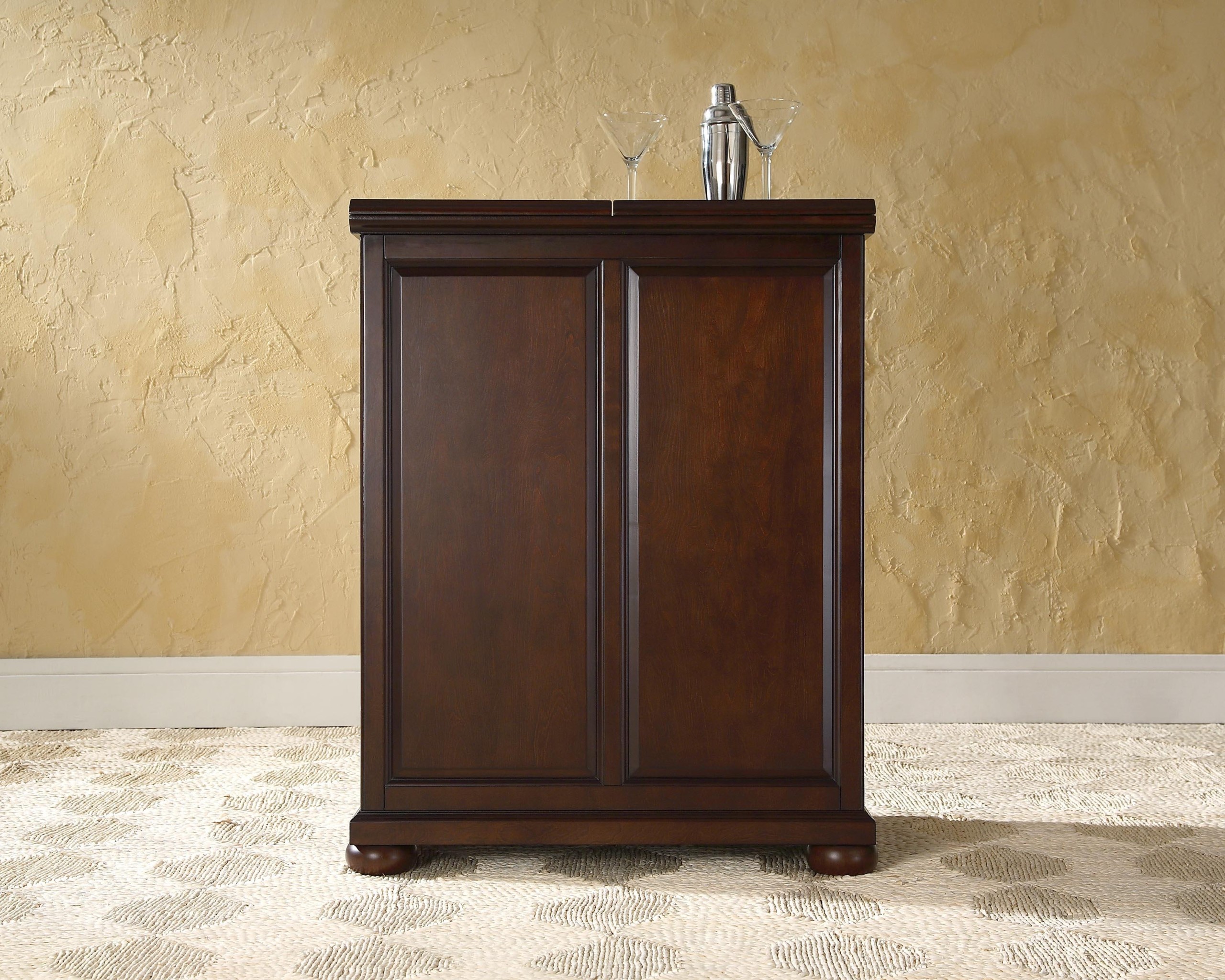 Alexandria Bar Cabinet with Wine Storage
