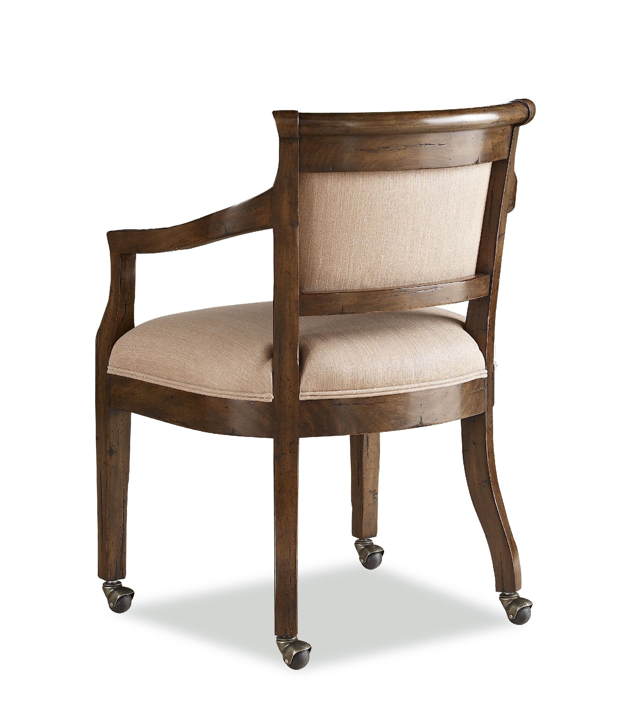 Dining room chairs with casters and arms sweeten your house