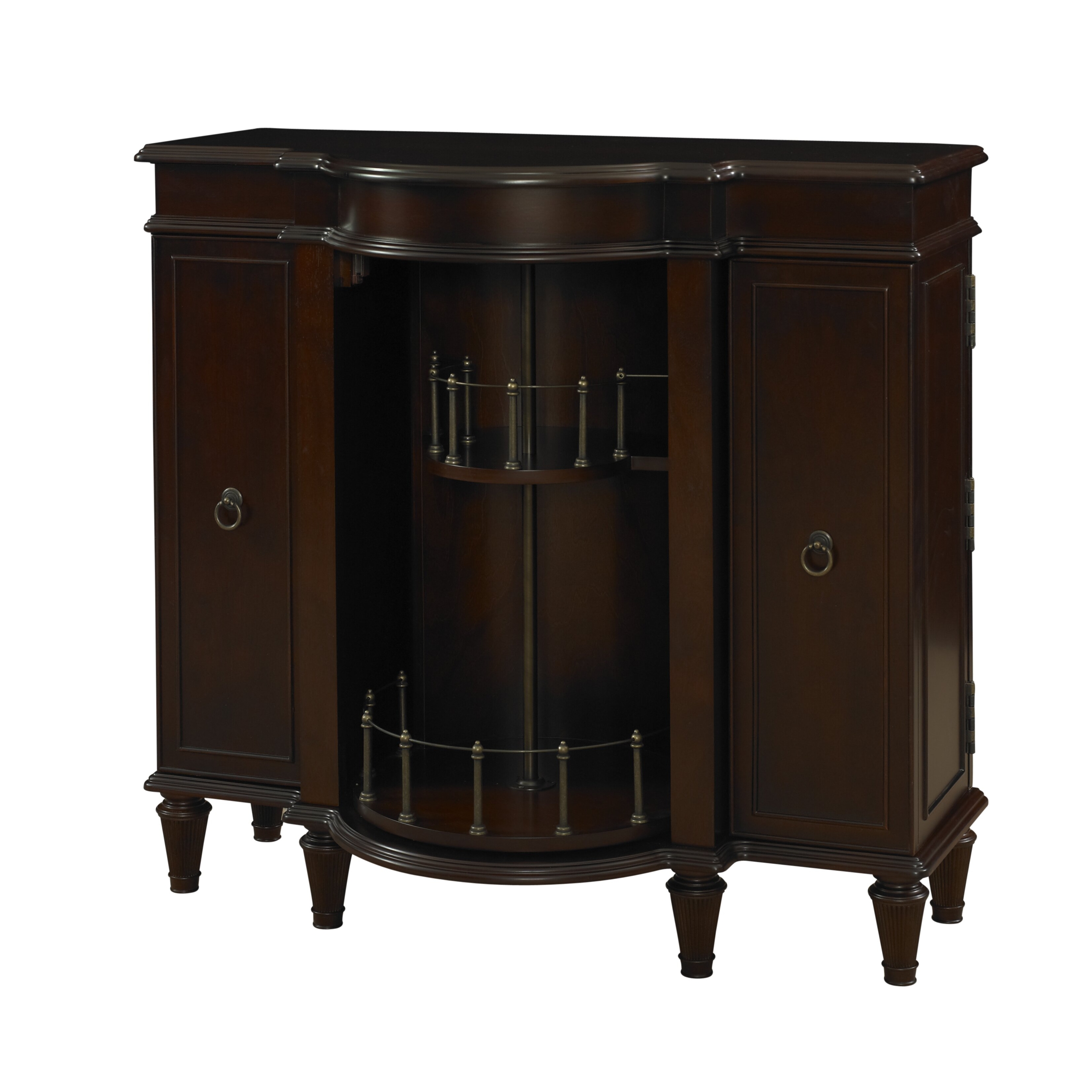 Regents Bar Cabinet with Wine Storage