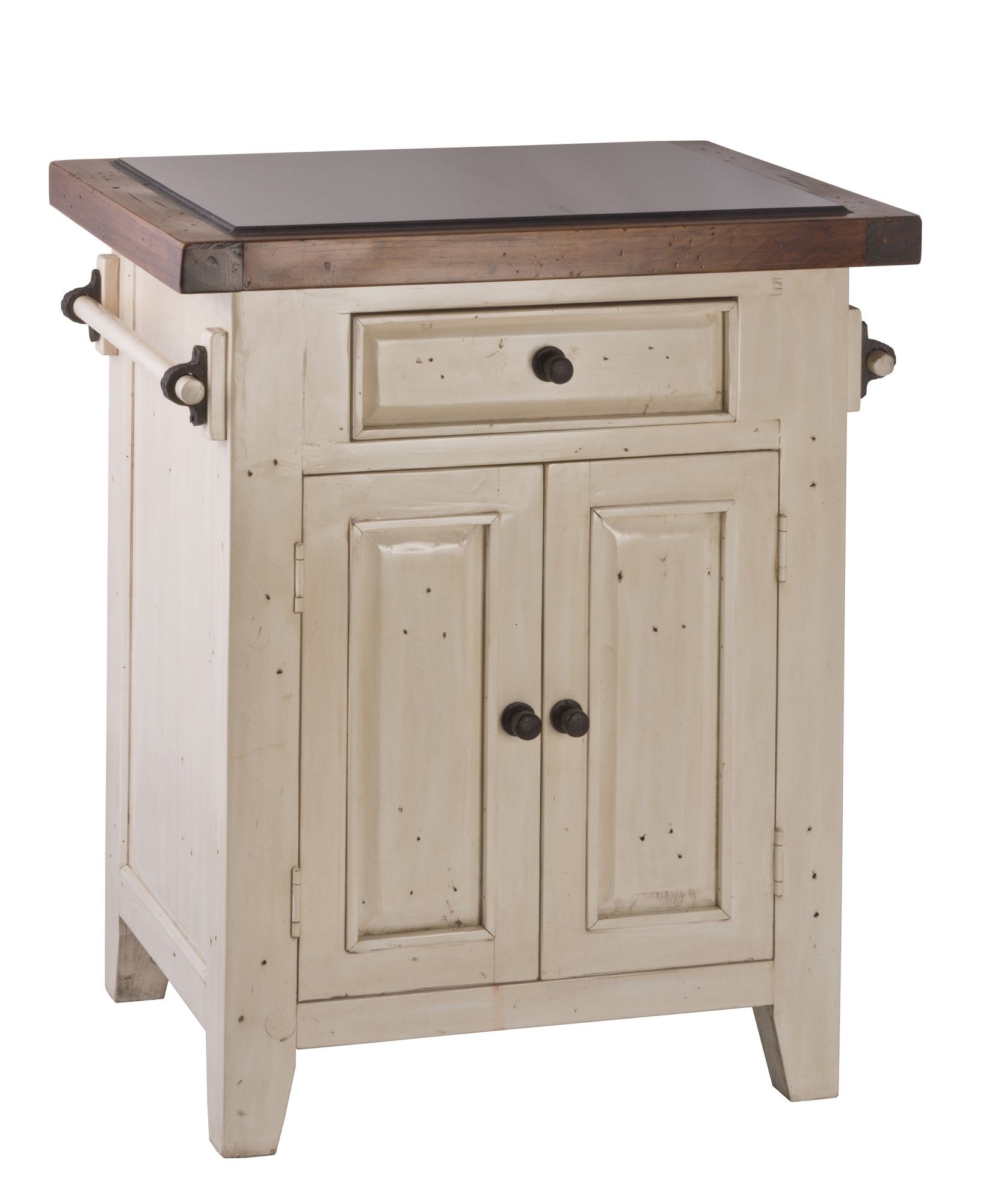 Tuscan Retreat® Kitchen Cart with Granite Top