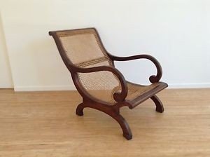 Anglo indian dutch style plantation chairs set of 2