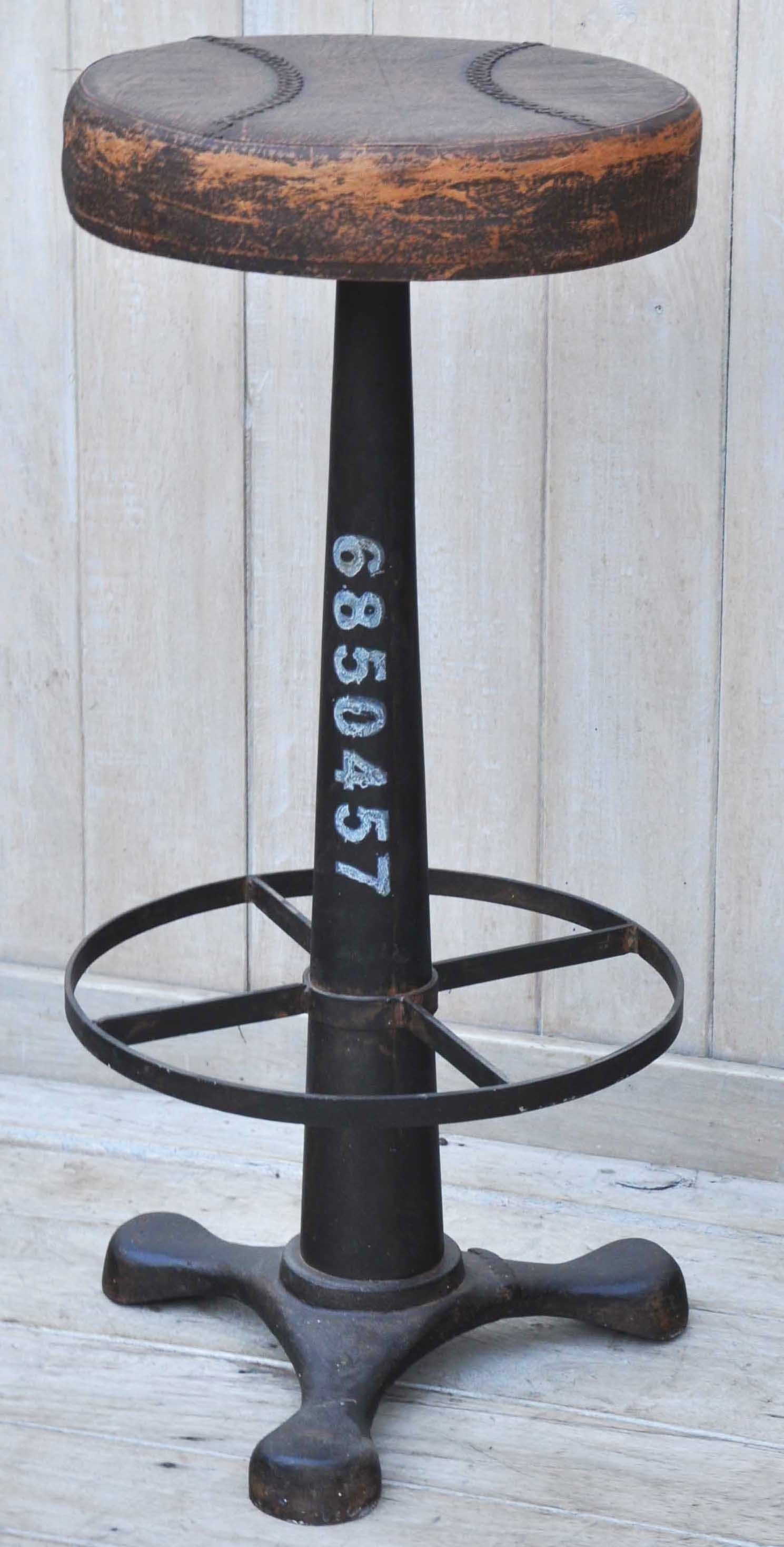 Cast iron barstools