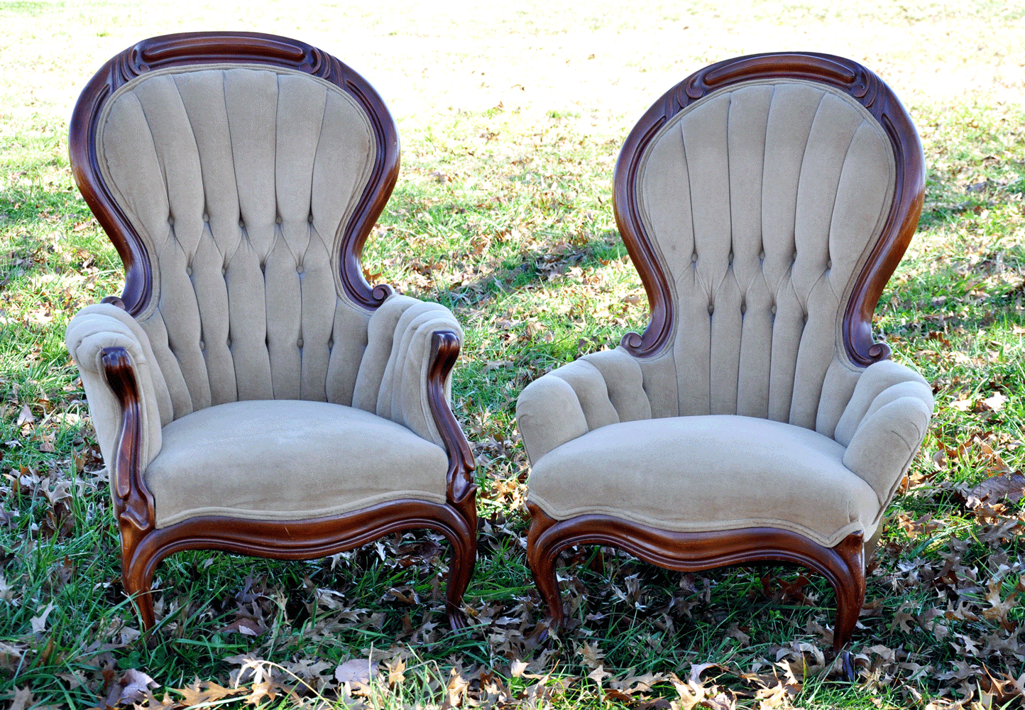 Victorian era chairs