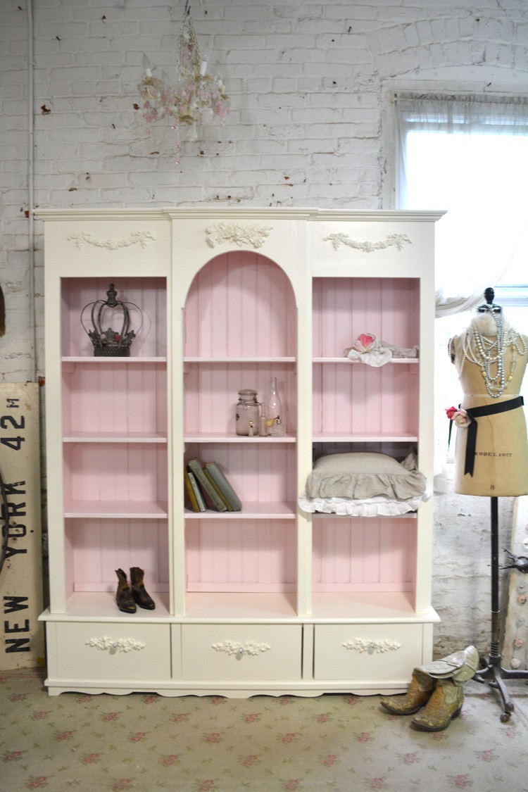 Painted cottage chic shabby white handmade by paintedcottages 995 00