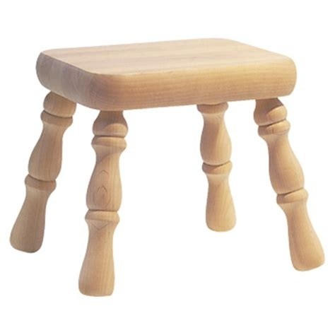 Rustic footstool