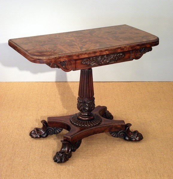 Antique tables card table tea table 6
