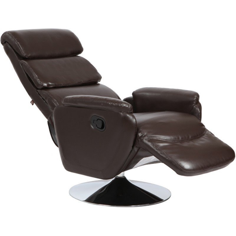 Salerno zerostrain glider recliner chocolate