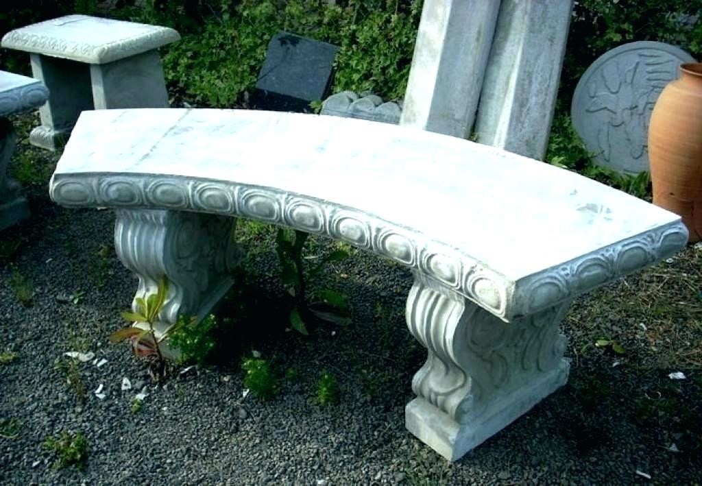 Concrete Patio Benches