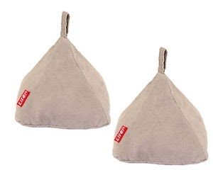Life door stopper 2pack beige or black sand filled