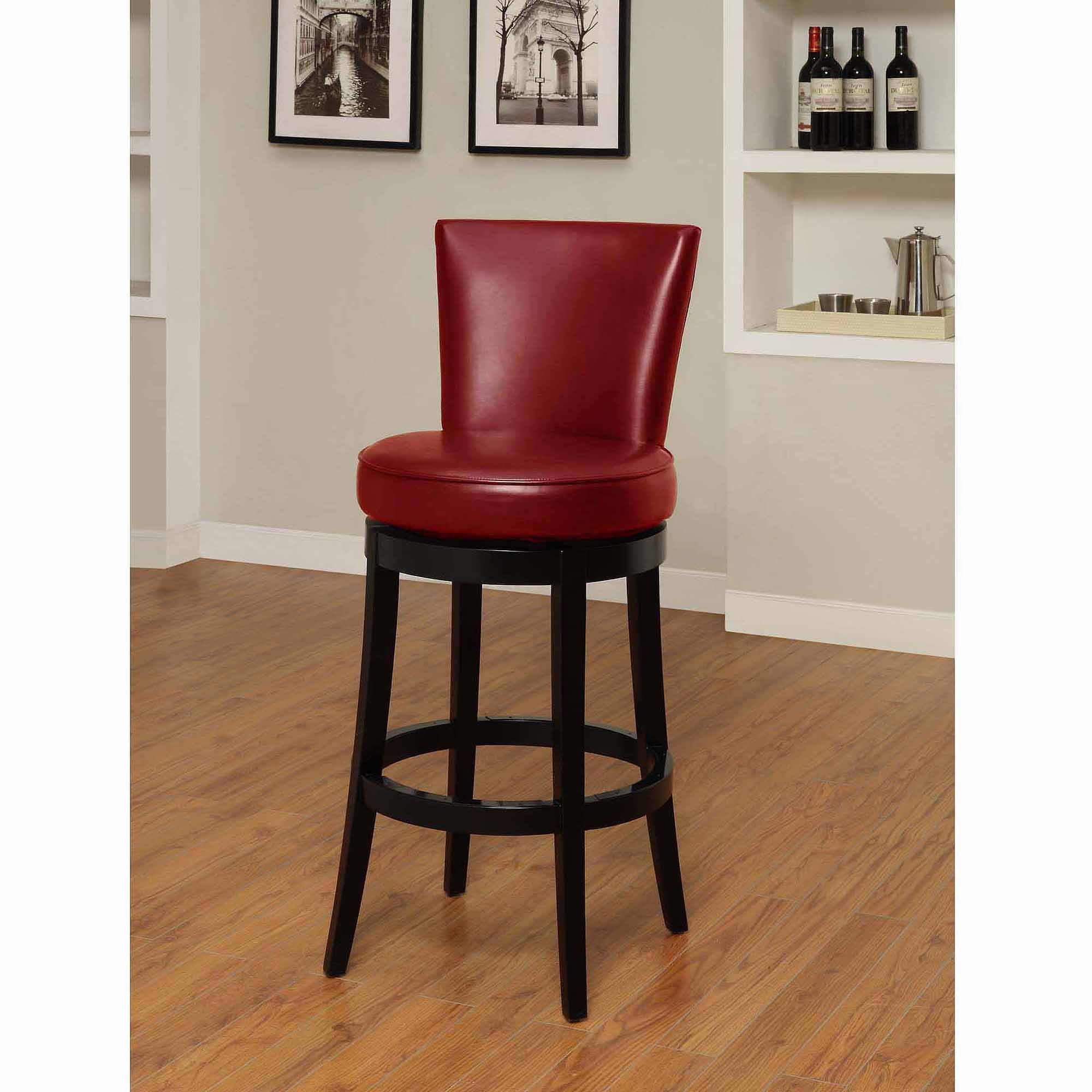 Boston 26" Swivel Bar Stool with Cushion