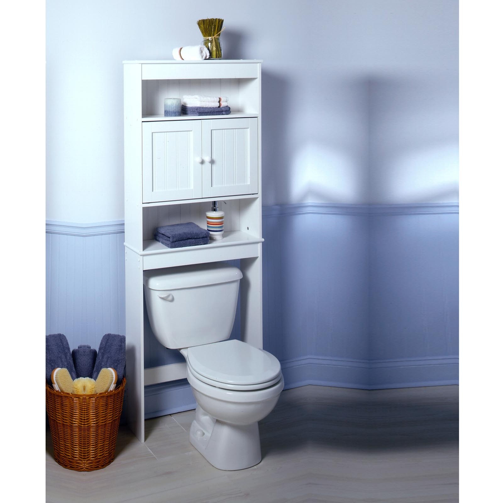 23.25" x 66.5" Over the Toilet Cabinet I