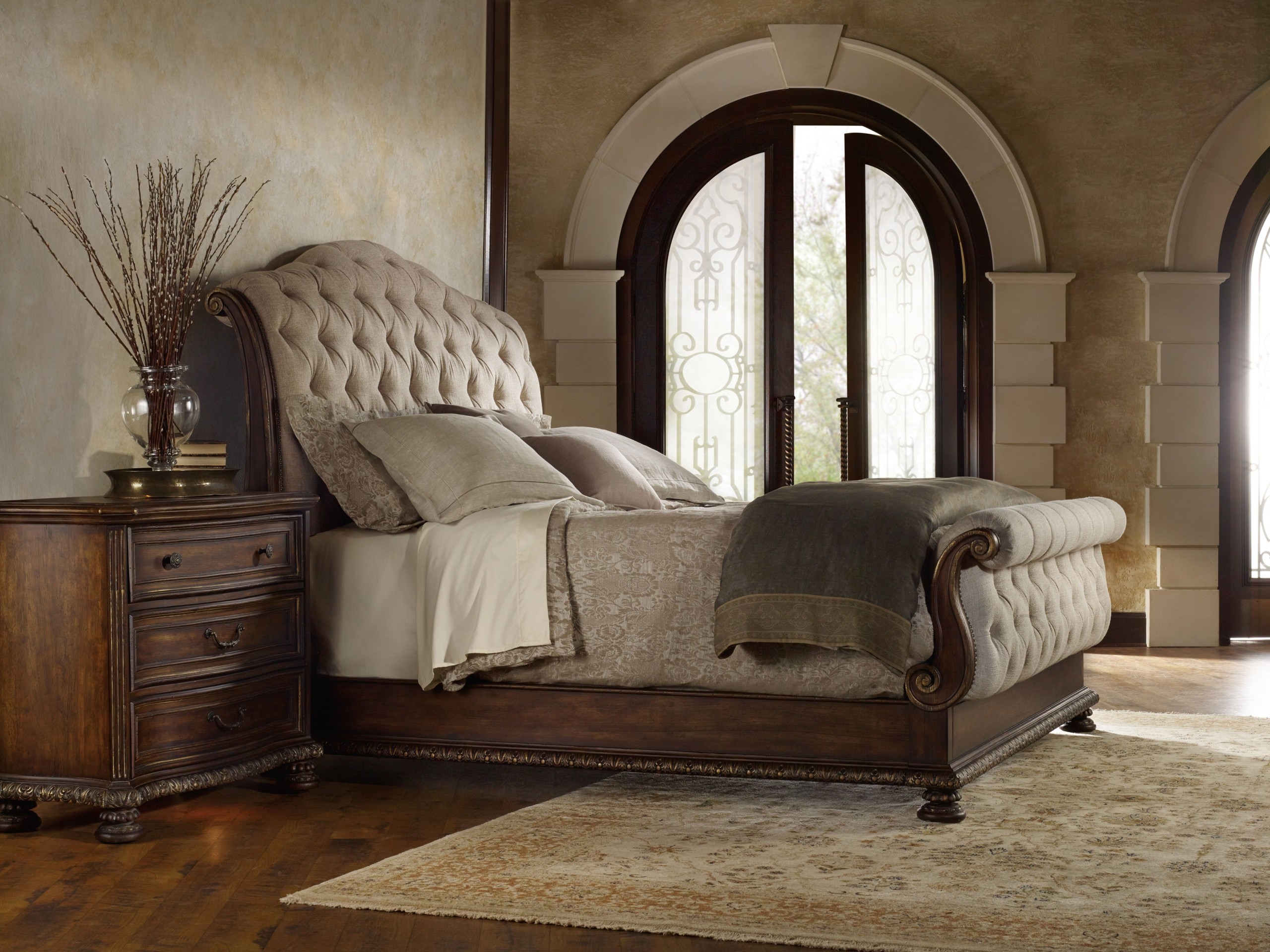 Adagio Sleigh Customizable Bedroom Set