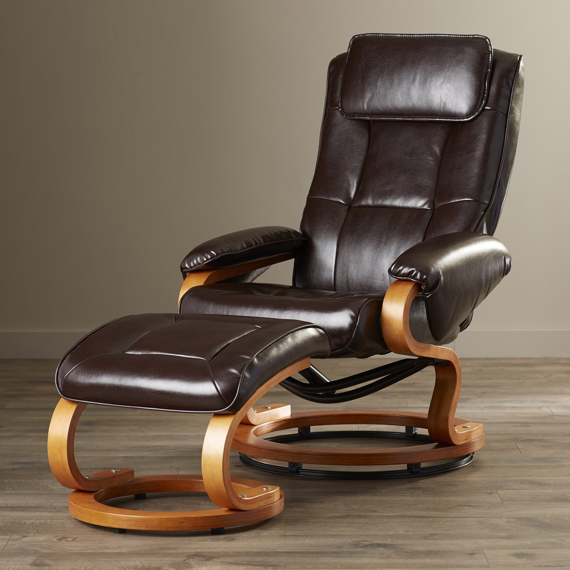 Agassi Recliner & Ottoman Set