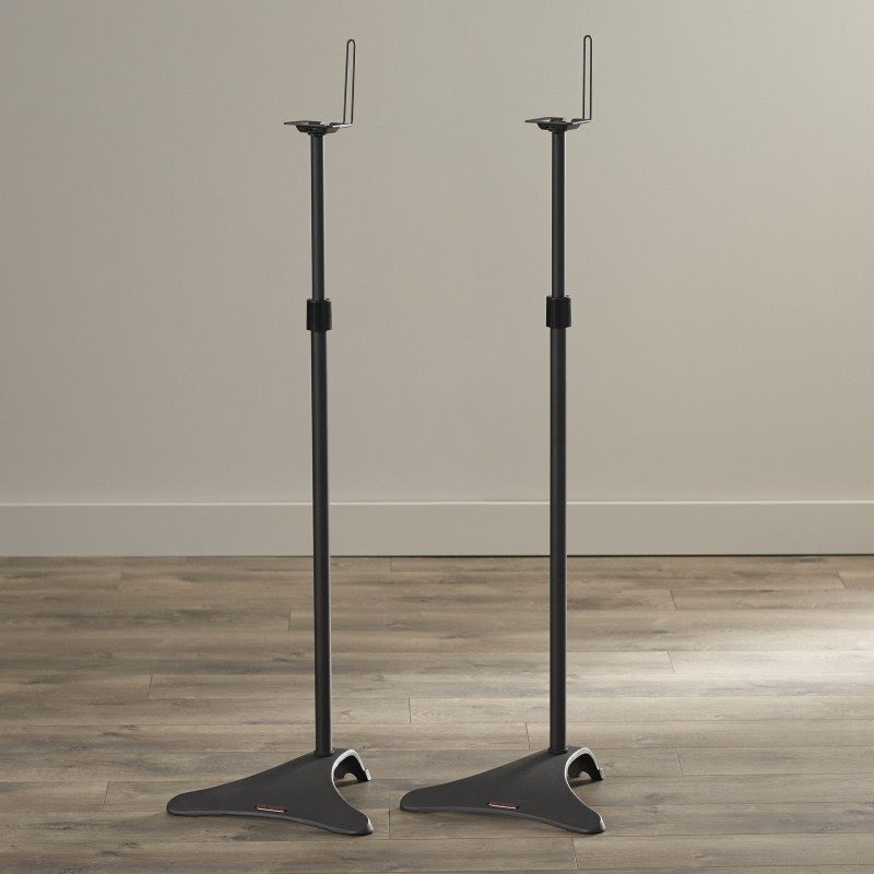 Clarksville Adjustable Height Speaker Stand (Set of 2)