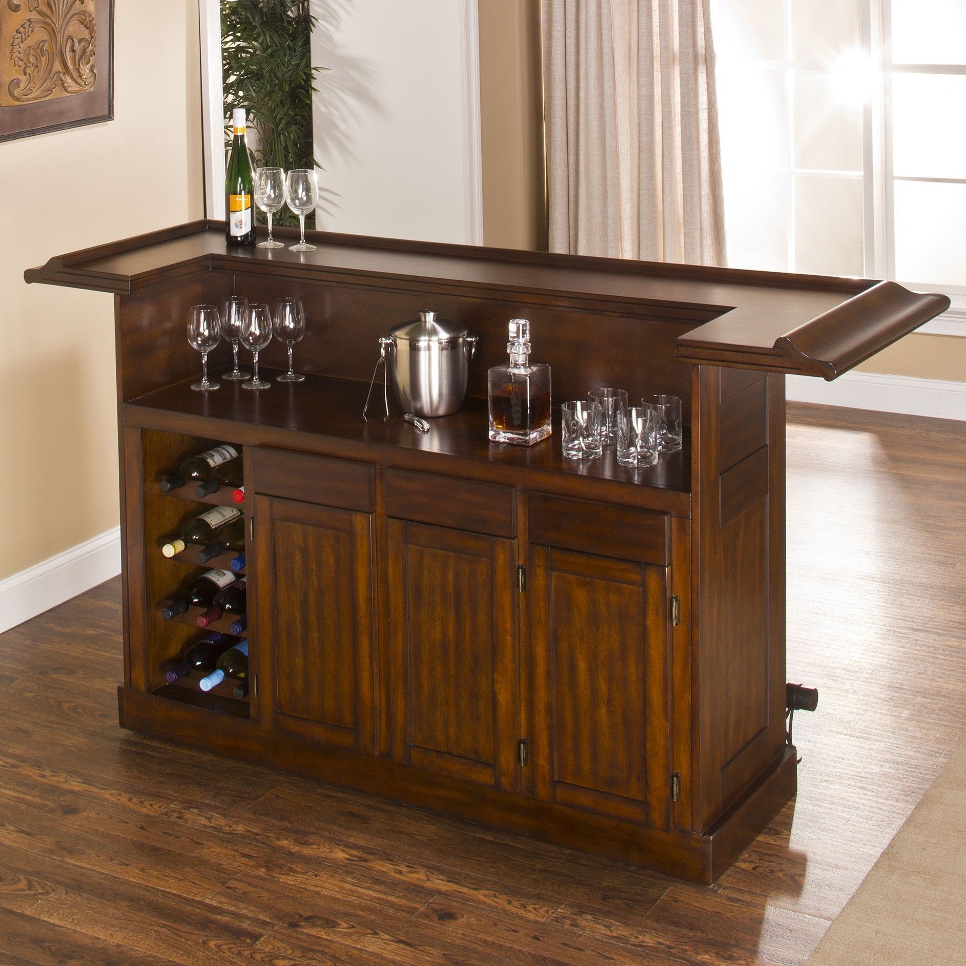 Classic Bar with Wine Storage