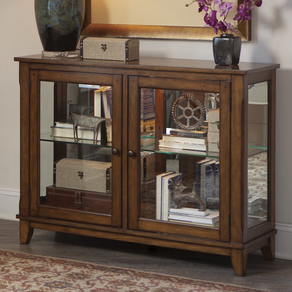 Console Curio Cabinet
