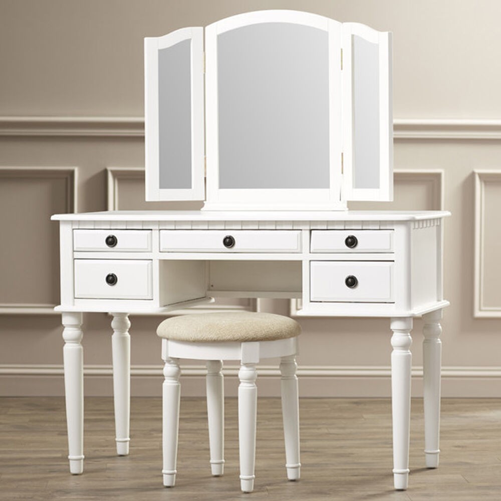 Edgar Vanity Set with Mirror