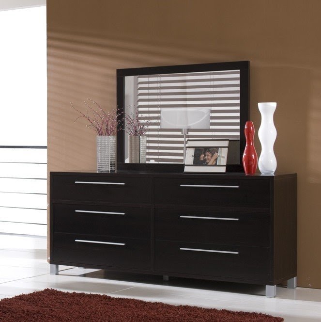 Lexington 6 Drawer Dresser with Mirror