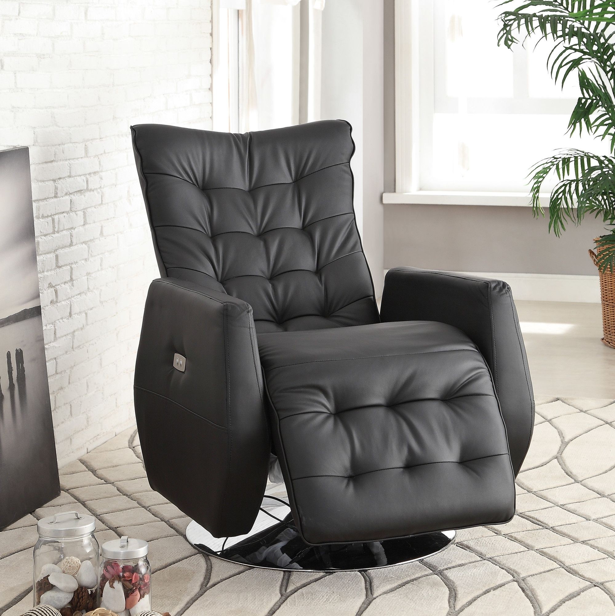Nadra Swivel Power Recliner