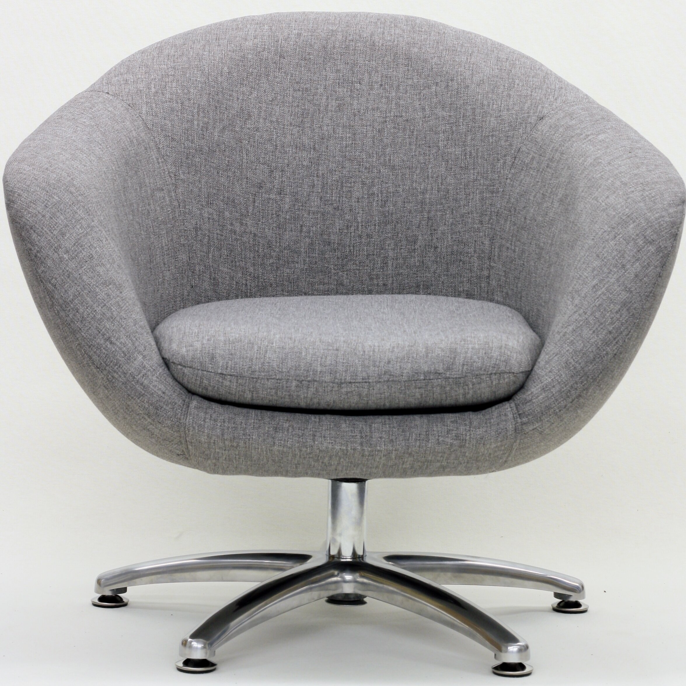 Overman Five Prong Base Comet Barrel Chair