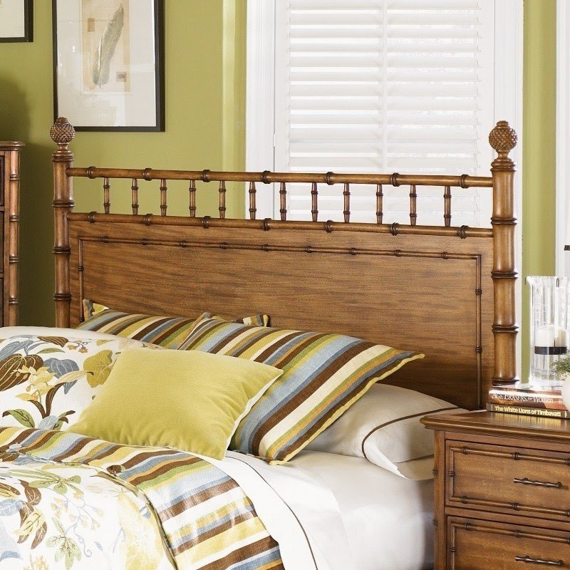 Palm Bay Wood Headboard