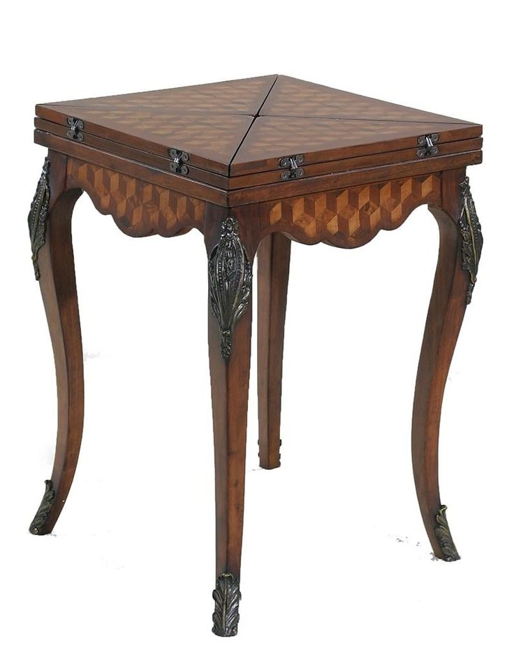 Preswick Handkerchief Chess and Checker Table