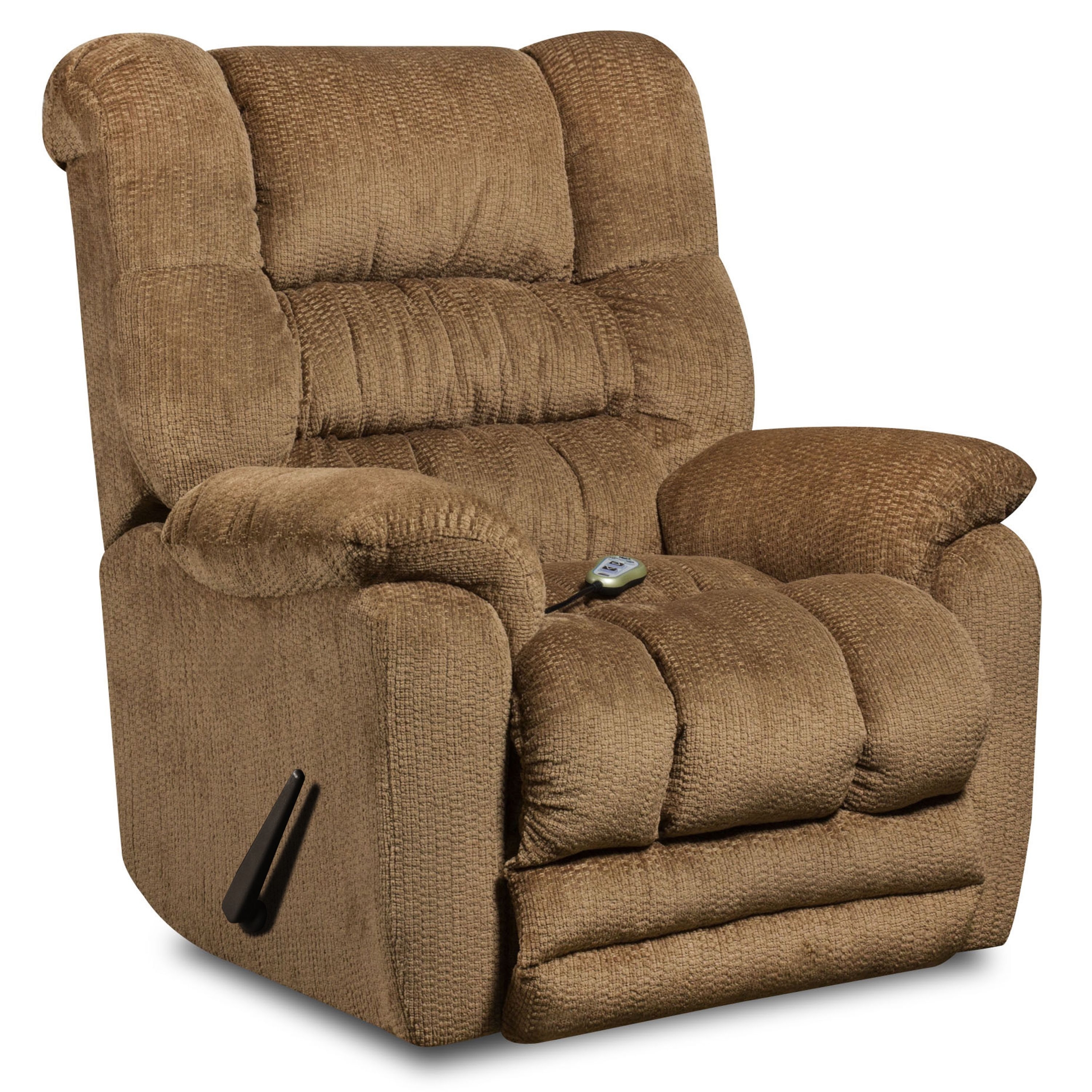 Temptation Massaging Microfiber Recliner with Heat Control
