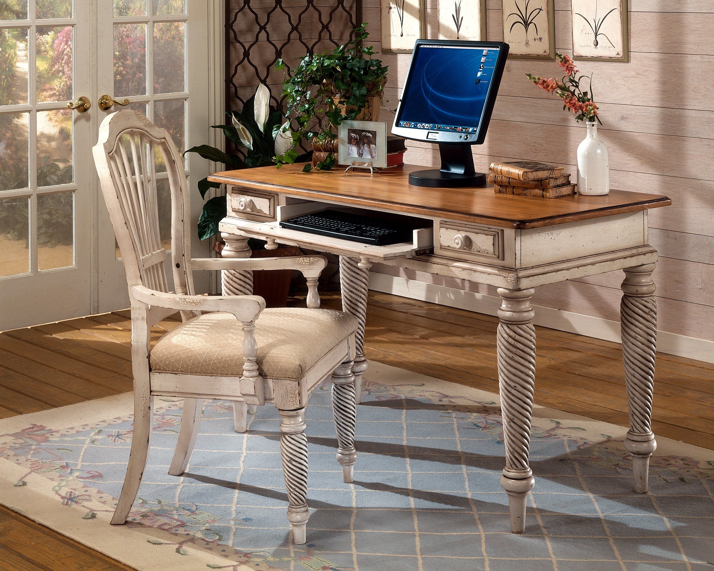 Wilshire Antique Computer Desk