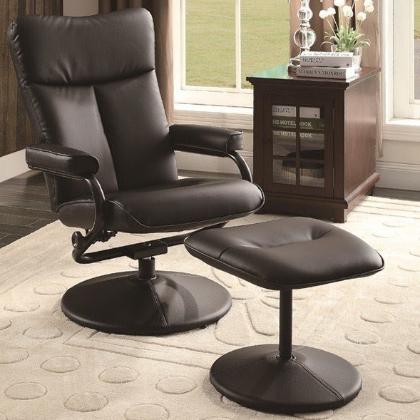 Charlie Swivel Recliner & Ottoman Set