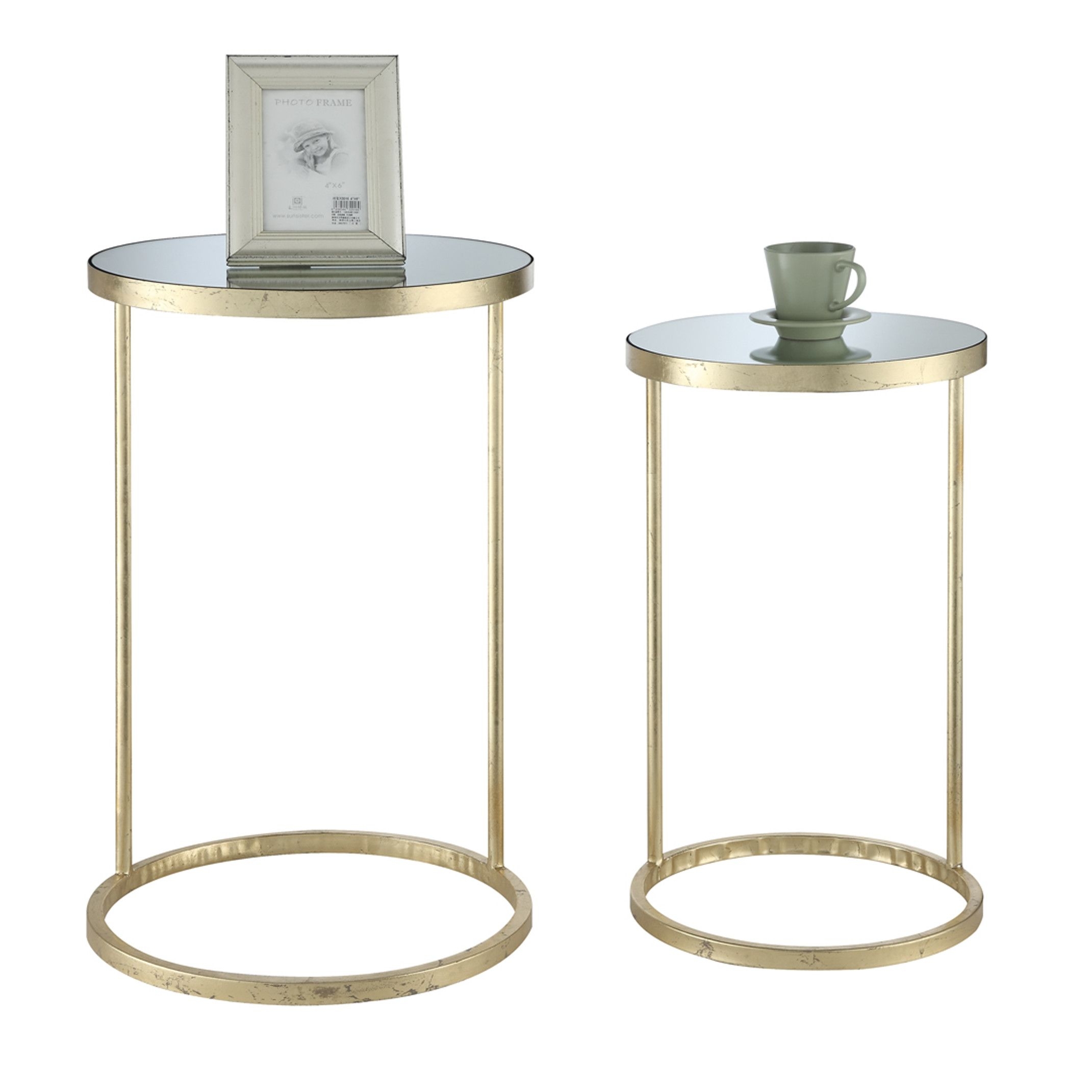 Gold Coast 2 Piece End Table Set