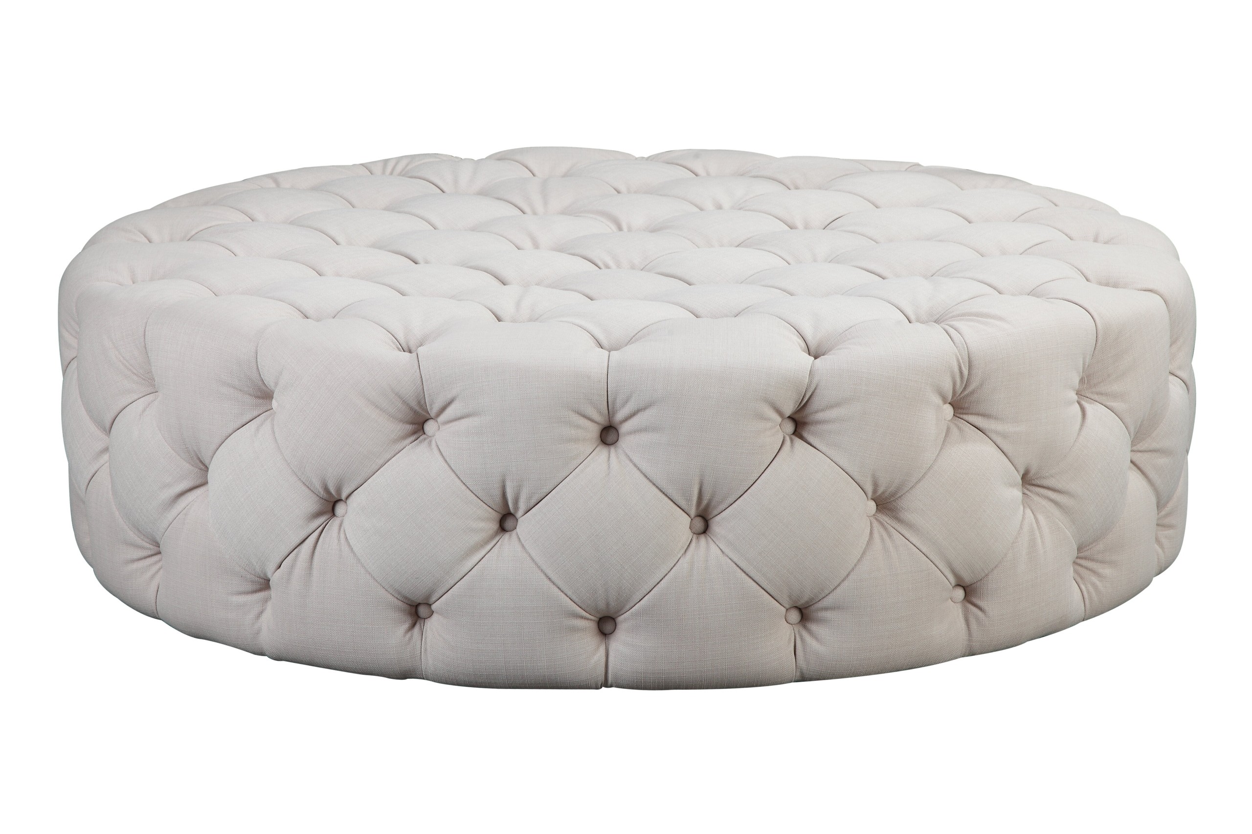 Jasper Round Ottoman