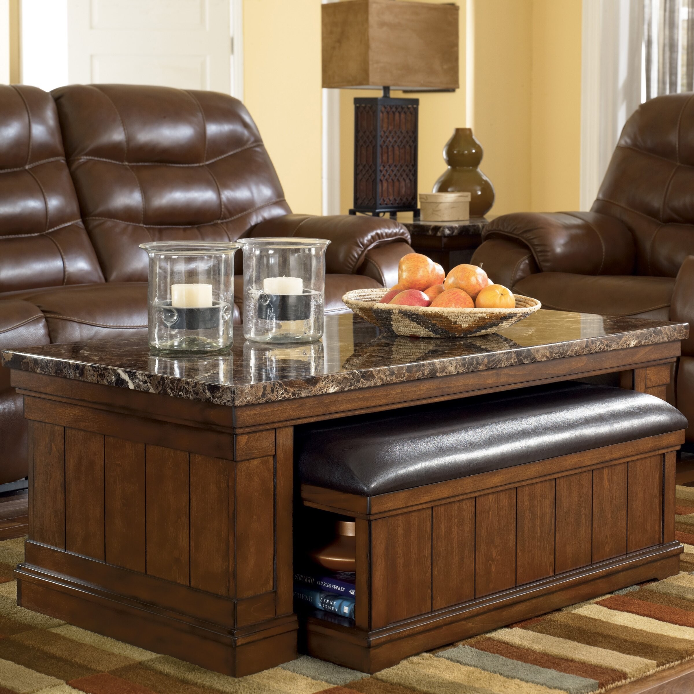 Mapleton Coffee Table with Ottoman
