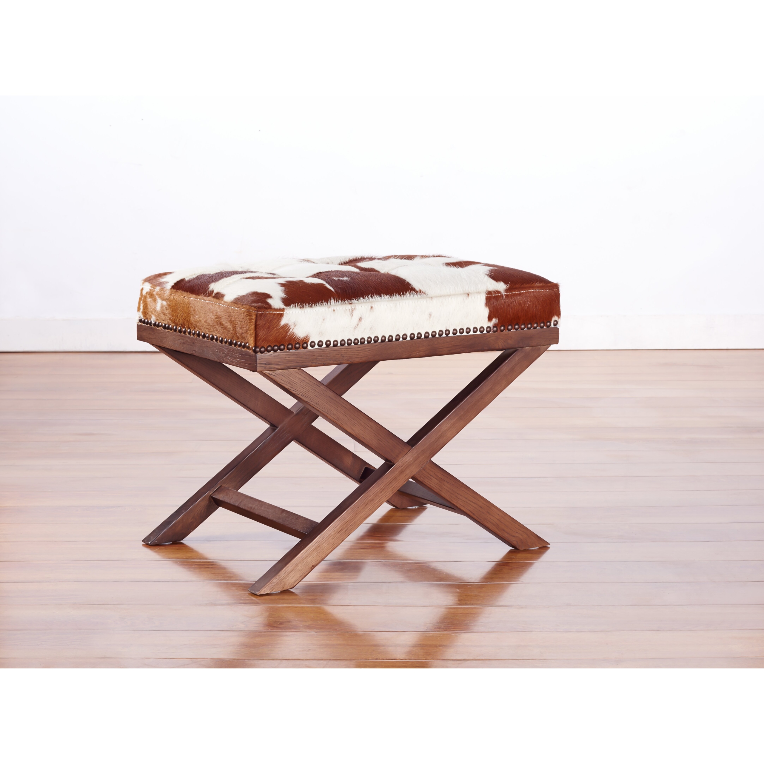 Moo X Genuine Cowhide Ottoman