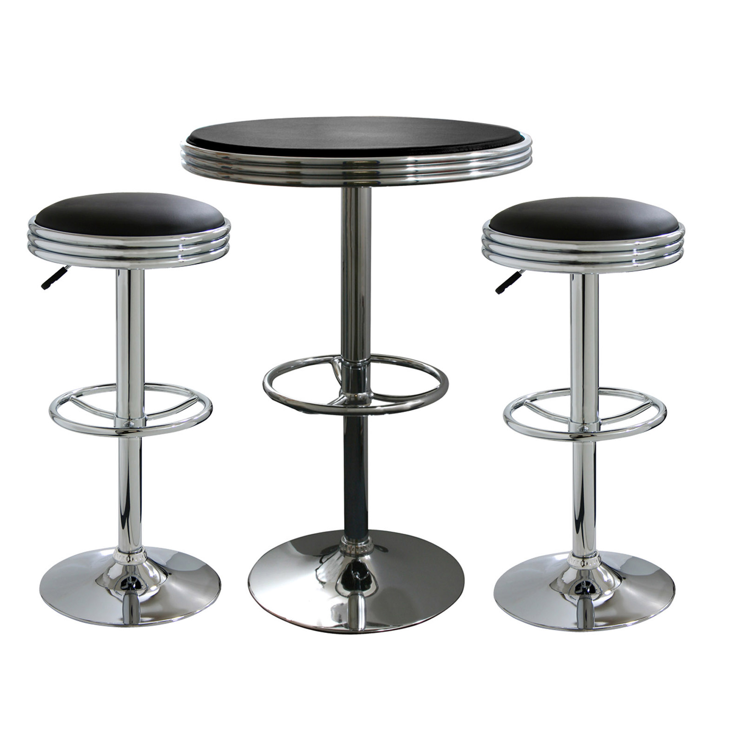 3 Piece Soda Fountain Style Pub Set