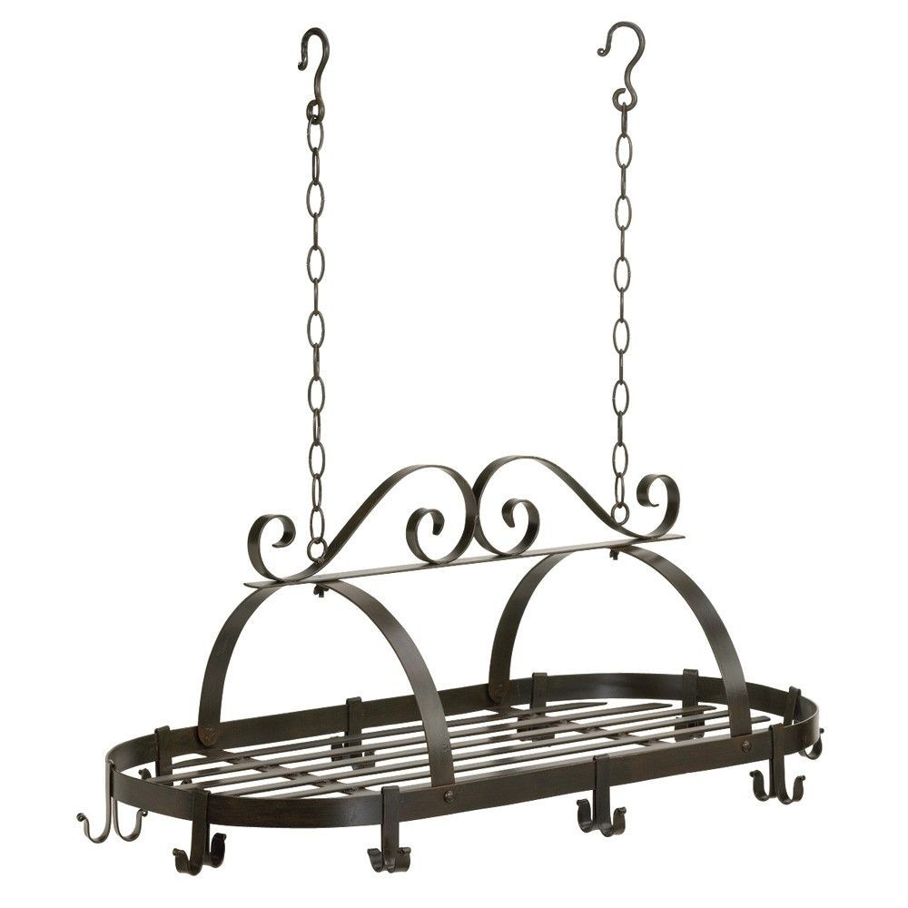 Basic Kitchen Hanging Pot Rack