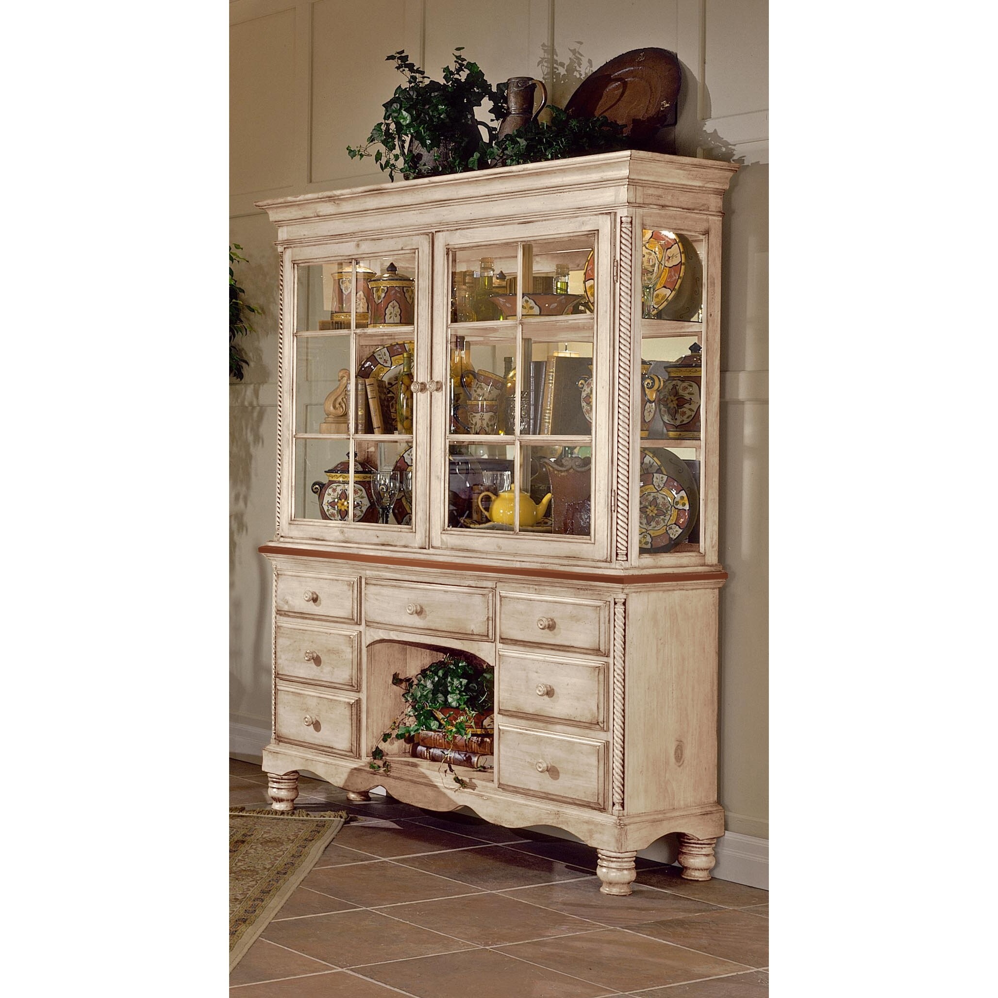 Coastal Birch China Cabinet