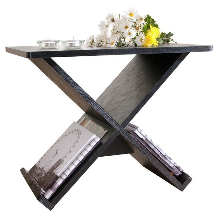 Cross Braced End Table