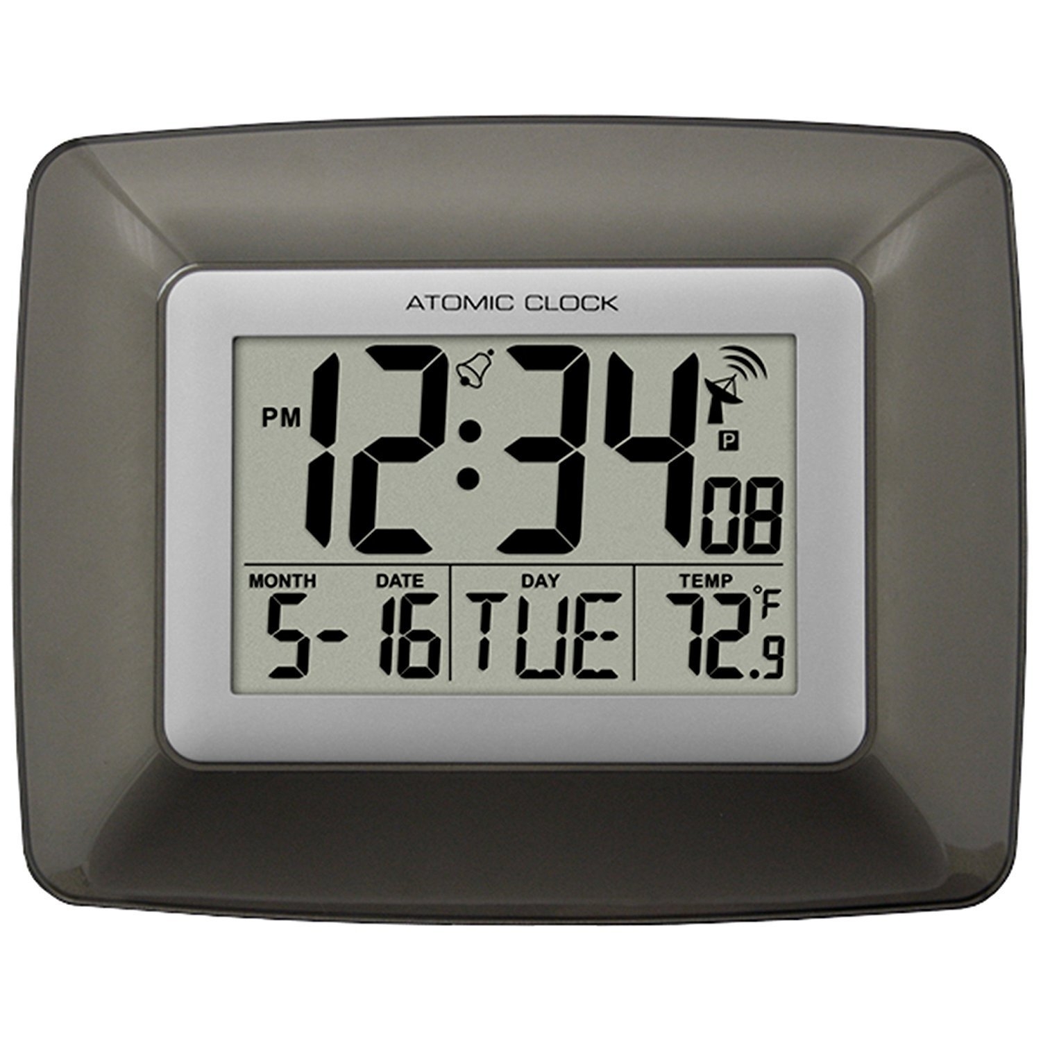 Digital Wall Clock with Temperature