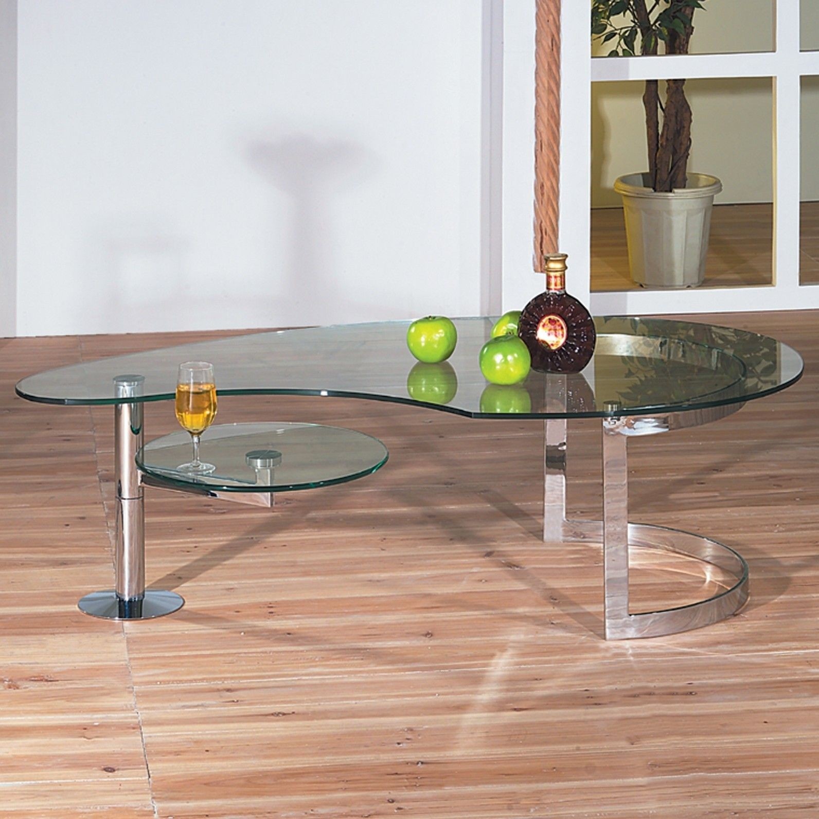 Glass Top Coffee Table