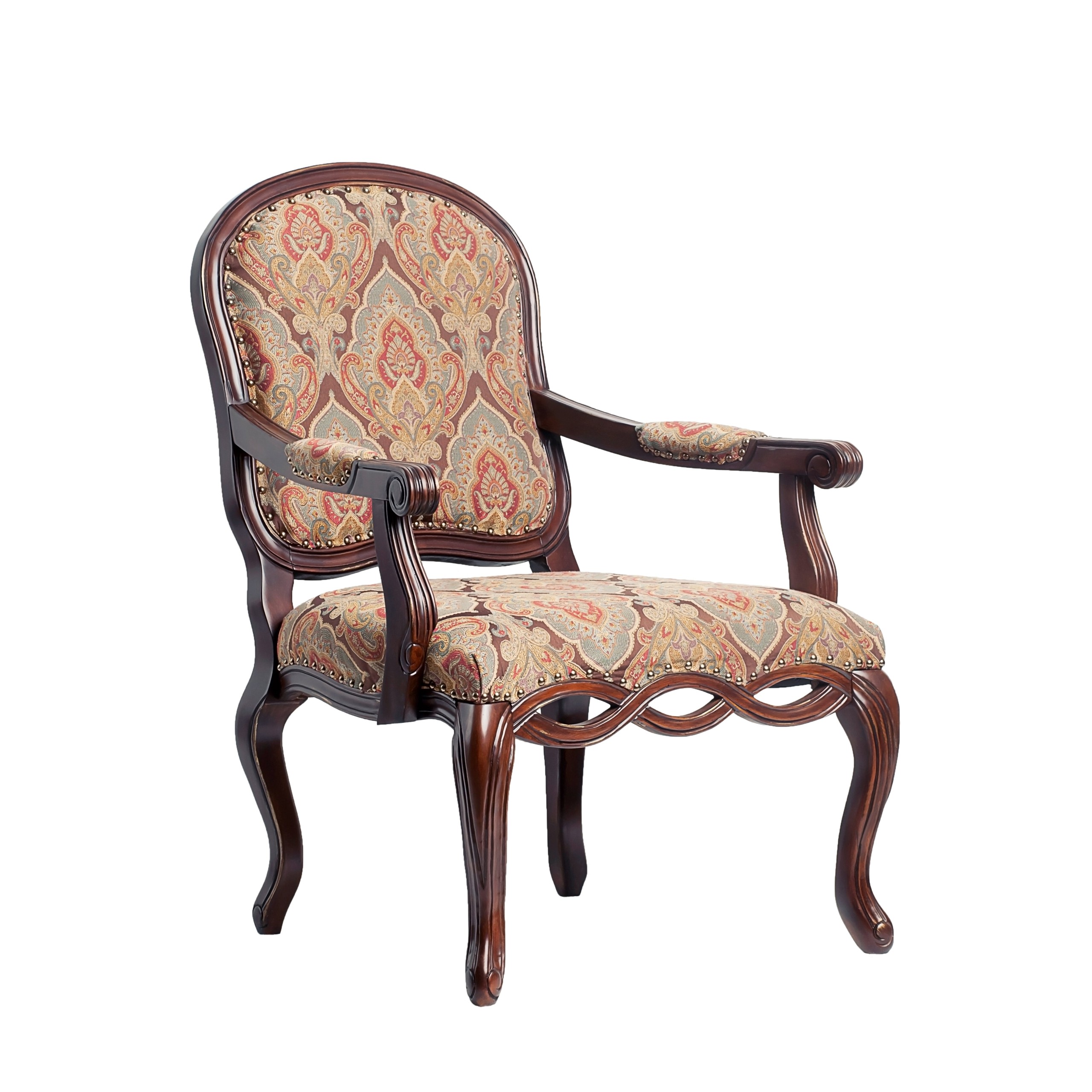 Harvard Carved Arm Chair