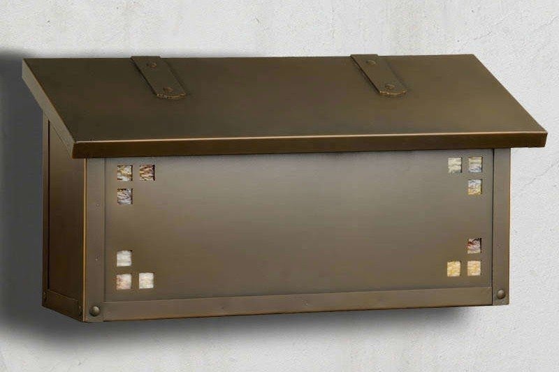 Pasadena Horizontal Wall Mounted Mailbox