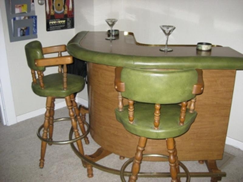 Retro home bars